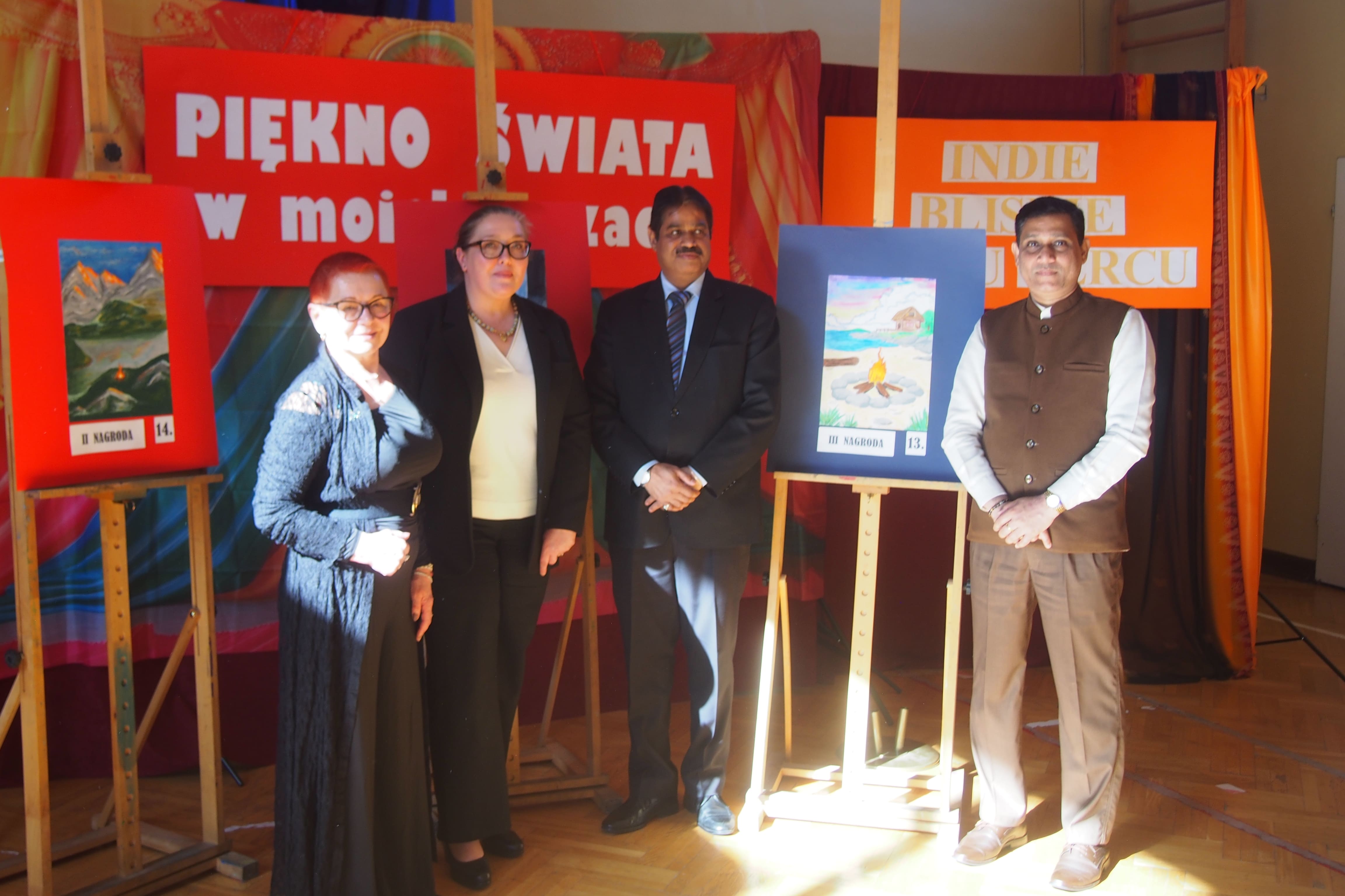 Art Competition at  Janusz Korczak High School in Warsaw
